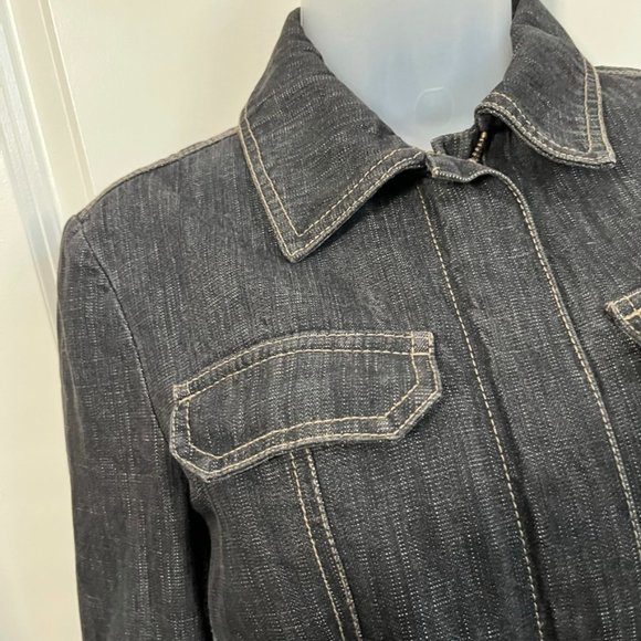 Excellent Condition City DKNY Denim Jacket - Picture 2 of 16